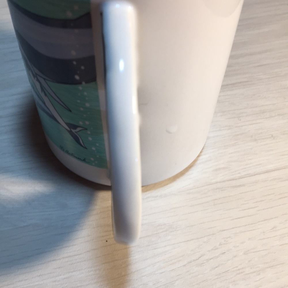 1992 Vintage Whale Tail Handle Coffee Mug - Picture 10 of 13